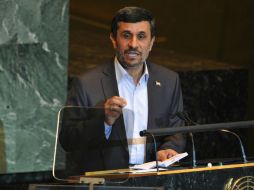 El presidente iraní Mahmoud Ahmadineyad.  /