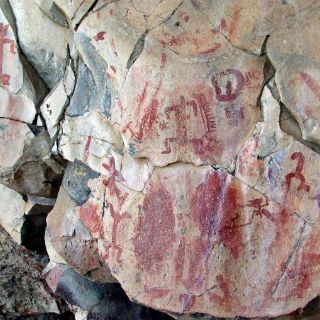 INAH encuentra un tesoro de más de tres mil motivos rupestres