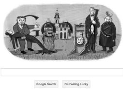 Los personajes de la familia se intercalan con las letras que forman la marca del buscador. ESPECIAL  /