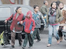 El Servicio Meteorológico Nacional aún prevé otros 25 frentes fríos en lo que resta de la presente temporada invernal. EL UNIVERSAL  /