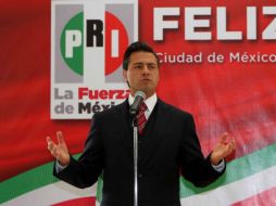 Enrique Peña Nieto dice que sus propuestas son las indicadas para darle esperanza a México y darle oportunidades a la juventud. NTX  /