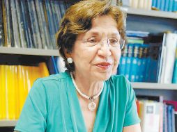 Silvia Torres Castilleja, investigadora emérita del Instituto de Astronomía de la UNAM. EL UNIVERSAL  /