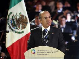 El Presidente Felipe Calderón enfatizó en que se han modernizado más de 18 mil kilómetros de carreteras en todo el país. NTX  /