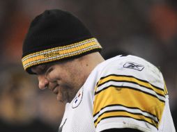 Ben Roethlisberger lamenta la derrota de su equipo ante Denver. AP  /