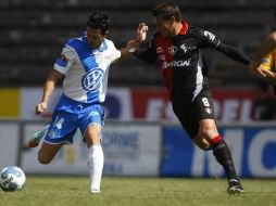 Puebla no pudo superar en casa al Atlas en el empate sin goles, con lo que sumaron sus primeras unidades de esta temporada. EFE  /