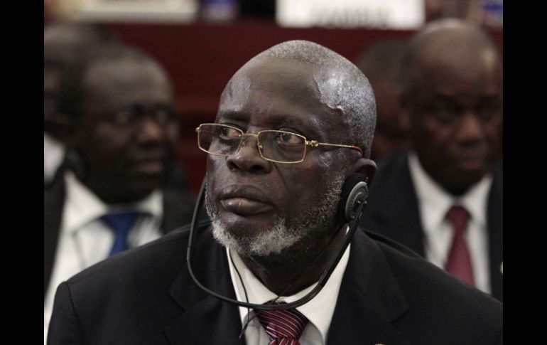 Sanha se fue de Bissau a fines de noviembre para recibir tratamiento en el exterior. AP  /