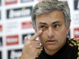 Mourinho menciona que Cristiano Ronaldo no celebró el gol por carecer de importancia. EFE  /