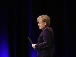 La canciller alemana, Angela Merkel, reprendió al gobierno griego por no avanzar en la salida a la crisis. AFP  /