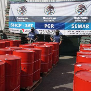 Decomisan 32.6 toneladas de precursores químicos en Colima