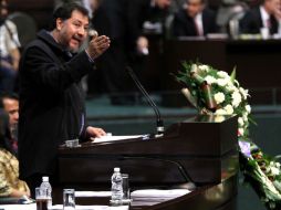 El diputado Gerardo Fernández Noroña, dice que el gobernador de Guerrero debe tener licencia. ARCHIVO  /