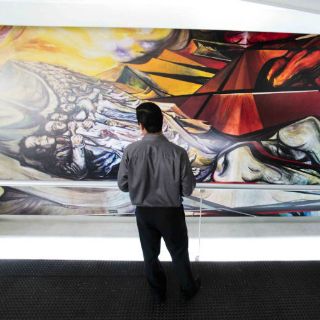 Necesario catalogar más de 100 mil documentos de Siqueiros: Montes