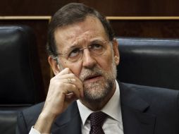 Durante la discusión Montoro mencion que la culpa la tiene el gobierno anterior por haber escondido las cifras reales del déficit. AP  /