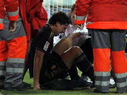 Sami Khedira estará en baja por tiempo indefinido. AP  /