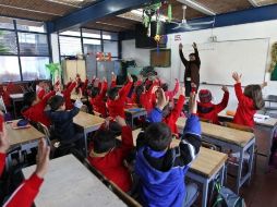 Este día, se ha regularizado la asistencia a las escuelas de nivel básico. ARCHIVO  /