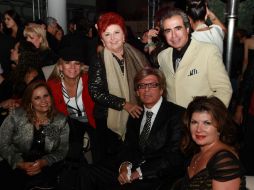 Sonia Angulo, Xóchitl Pelayo, Georgina Herrera, Jorge Pelayo y Jesús Ochoa.  /