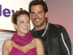 Silvia Navarro y Cristian de la Fuente son presentados como protagonistas de la telenovela “Lidia de amor”. EL UNIVERSAL  /