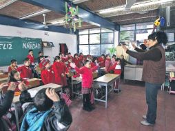 Educación Jalisco informó que se redujo a la mitad el porcentaje de niños ausentes en escuelas, respecto al lunes pasado.  /