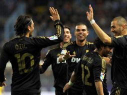 Real Madrid se encuentra como líder de la clasificación general de la Liga de España con 43 puntos. AFP  /