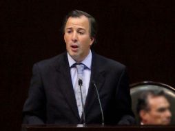 Meade dijo que el Fonden tiene recursos por 15 mil millones de pesos para apoyar al por sequías, heladas e inundaciones. EL UNIVERSAL  /