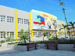 Imagen de uno de los edificios de la Universidad Henri Christophe, en Puerto Príncipe. AP  /