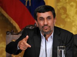 El líder iraní concluyó la víspera en Ecuador una gira por Cuba, Venezuela y Nicaragua. AFP  /