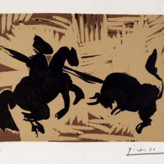 Grabado de Picasso es expuesto por primera vez en Reino Unido