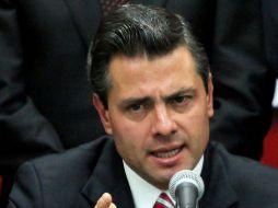 El precandidato del PRI a la Presidencia de la República, Enrique Peña Nieto. EL UNIVERSAL  /