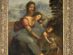 La obra de daVinci 'La Virgen y el Niño con Santa Ana' será uno de los principales en la galería. EFE  /