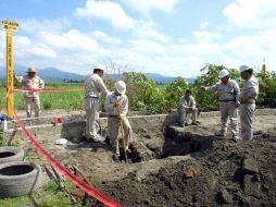 Durante el mes de enero,elementos militares han localizado cinco tomas clandestinas.ARCHIVO  /