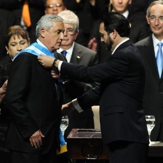 Otto Pérez asume el poder en Guatemala