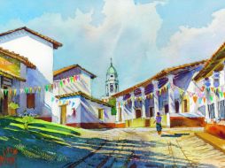 El Templo de San Sebastián data del siglo XVIII y fue edificado por frailes agustinos.  /