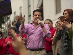 Aristóteles asegura que para conseguir el triunfo, se necesita seguir trabajando con los jaliscienses.  /