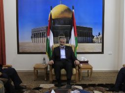 El grupo Hamás insta a los pueblos palestinos y árabes a continuar, promover y desarrollar la guerra electrónica. AFP  /