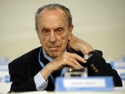 Manuel Fraga tuvo un papel decisivo durante la dictadura del general Francisco Franco (1939-1975). AFP  /