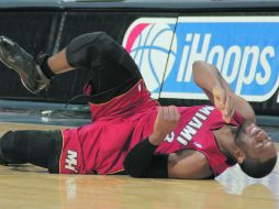 Dwyane Wade salió lesionado en el partido del viernes ante Denver AFP  /