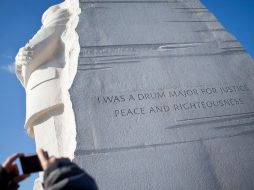 Abreviar el discurso del doctor Kimg no parece haber sido una decisión afortunada. AFP  /