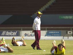 Adame confía en que el equipo se pueda salvar del descenso.  /