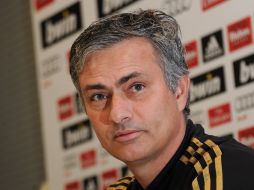 Respecto al clásico del miércoles, José Mourinho se mostró enigmático e irónico. AFP  /