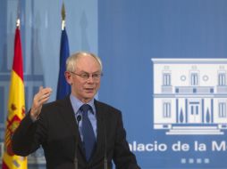 'El mercado único es clave para el crecimiento de Europa', dice Van Rompuy. REUTERS  /