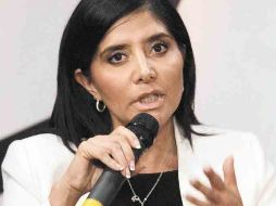 Alejandra Barrales rompió negociaciones con la coordinación del Diálogo para la Reconstrucción de México. EL UNIVERSAL  /