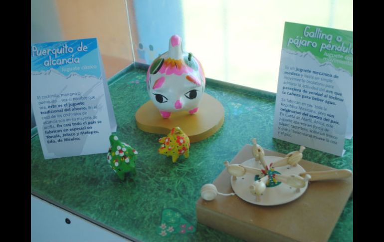 La galería será acompañada con una muestra física de juguetes.  /