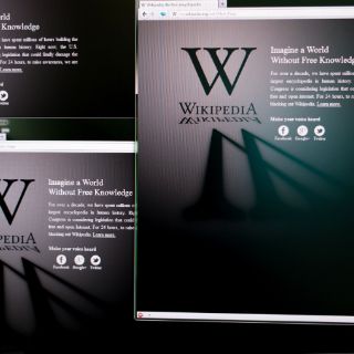 Comienza el apagón digital contra Ley SOPA