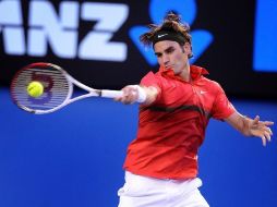 En la primera ronda, Federer ganó por 7-5, 6-2 y 6-2 al ruso Alexander Kudryavtsev. EFE  /