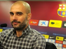 Pep Guardiola fue escogido como el entrenador del año. AFP  /