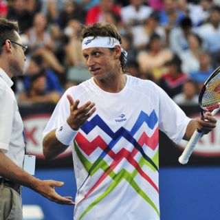 Los árbitros 'son malos' en el Abierto de Australia: Nalbandian