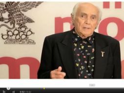 Jorge Arvizu ''El Tata'' en el spot que produjo la multa a partidos. ESPECIAL  /