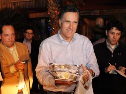 El exgobernador de Massachusetts es favorito para ganar la candidatura presidencial republicana. EFE  /