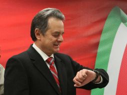 Pedro Joaquín Coldwell, presidente nacional del partido, presentó hoy los cambios. NTX  /