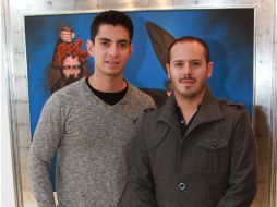 Enrique Castillo y Adrián Ramírez.  /