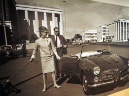 Hepburn, en una escena de la inolvidable ''Desayuno en Tiffany's''. ARCHIVO  /